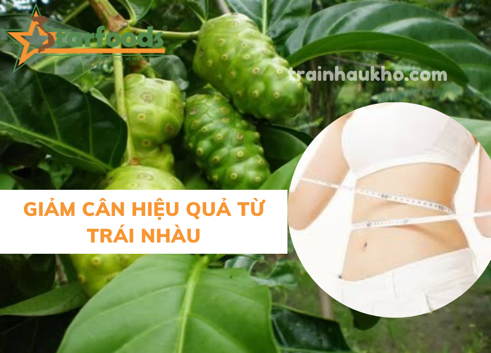 giảm cân từ trái nhàu